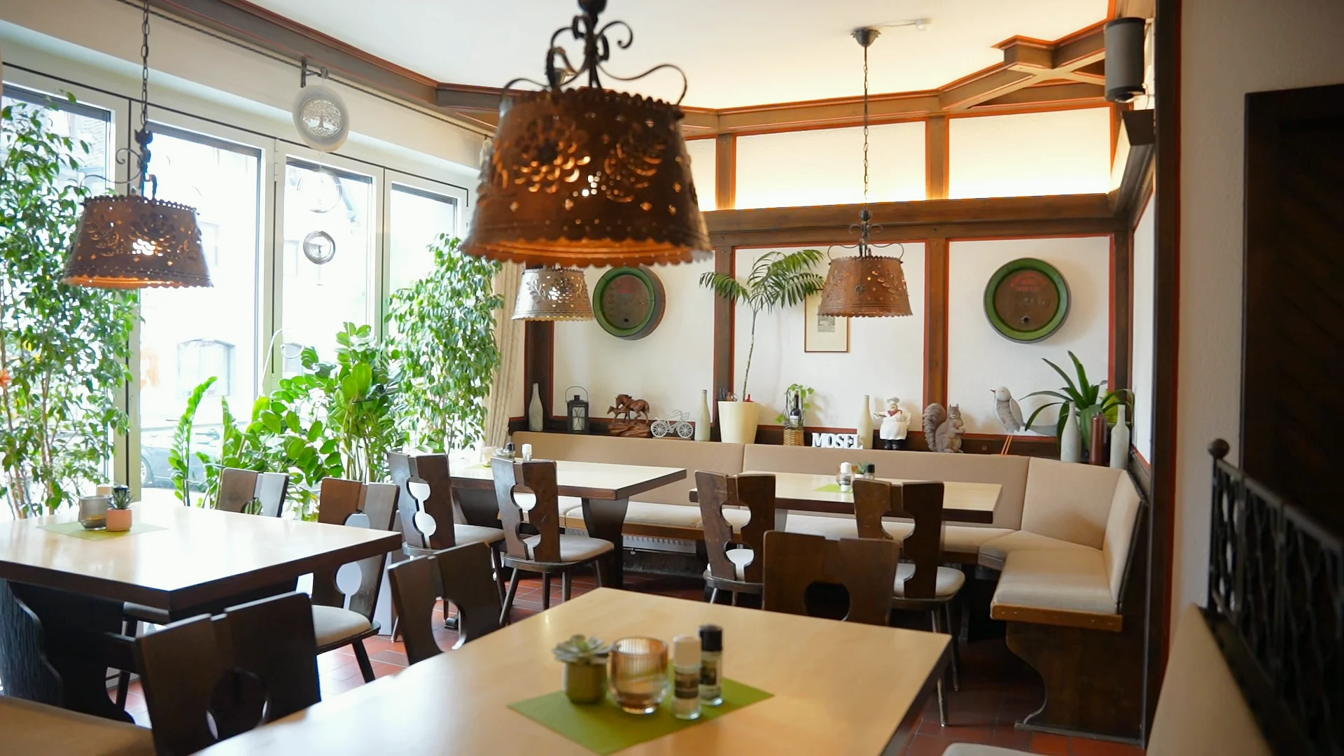 Gemütliche Stube im Restaurant Grebel
