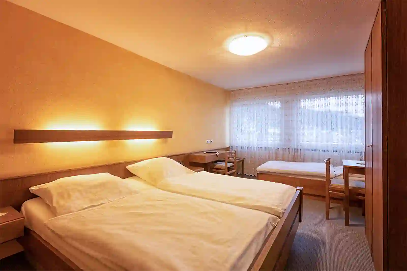 Dreibettzimmer im Hotel Grebel